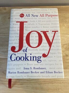 1997 The Joy of Cooking Hardcover Dust Jacket Ribbon Bookmark ISBN 0684818701